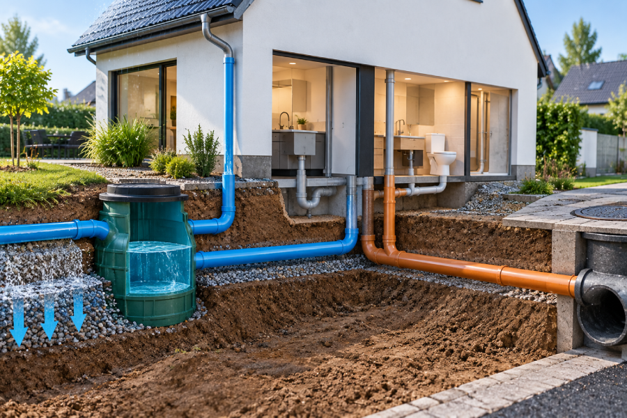  Séparation eaux pluviales et eaux usées loi belge