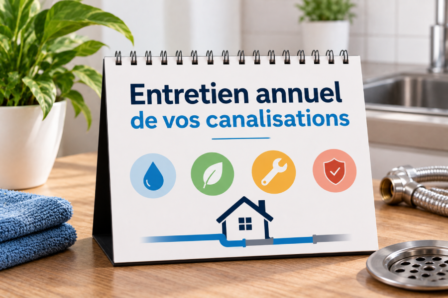  calendrier d'entretien annuel des canalisations