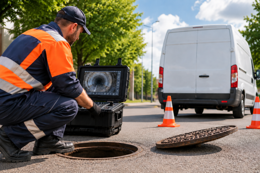  inspection des égouts
