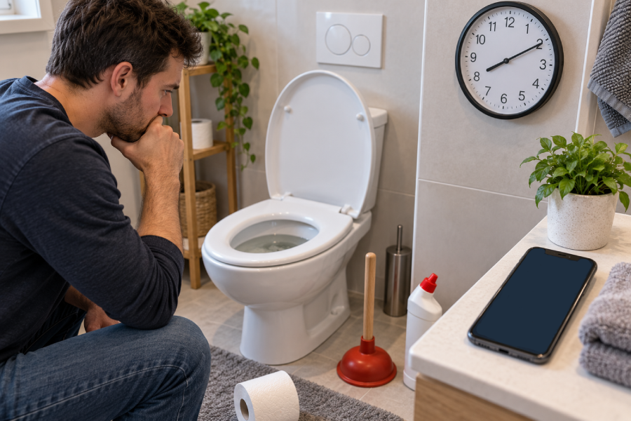  quand appeler un professionnel pour wc bouché